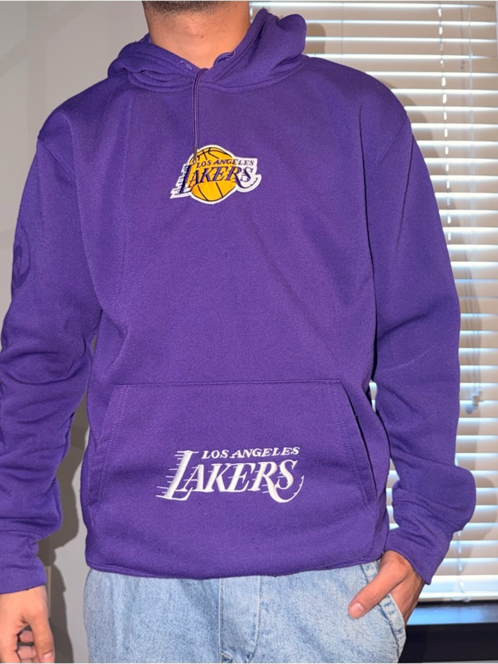 NBA Los Angeles Lakers Purple Pullover Hoodie